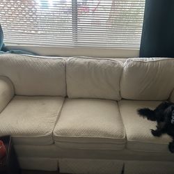 White couch