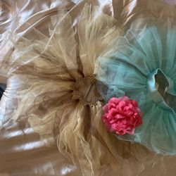 Little girl ballerina skirt