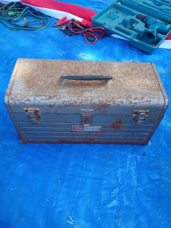 Sears Craftsman Vintage Metal Tool Box
