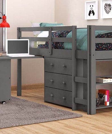 Kids Loft Bed with desk