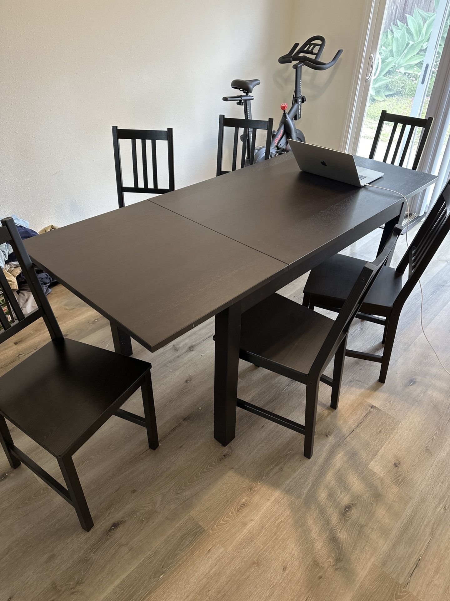 Family Dining Table With 6 Chairs