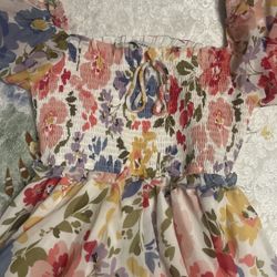 En Saison Floral Mid Dress