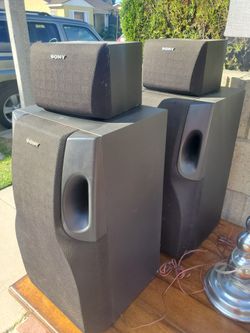Sony Home Theater Speakers $20