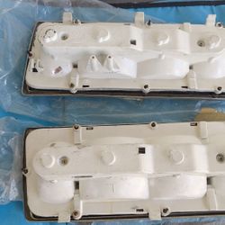 1979 Datsun 210 Tail Lights With Chrome Vezels