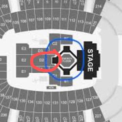 2 Kendrick Lamar Floor Seats In Vegas