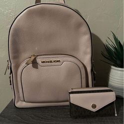 Mk Backpack W/wallet