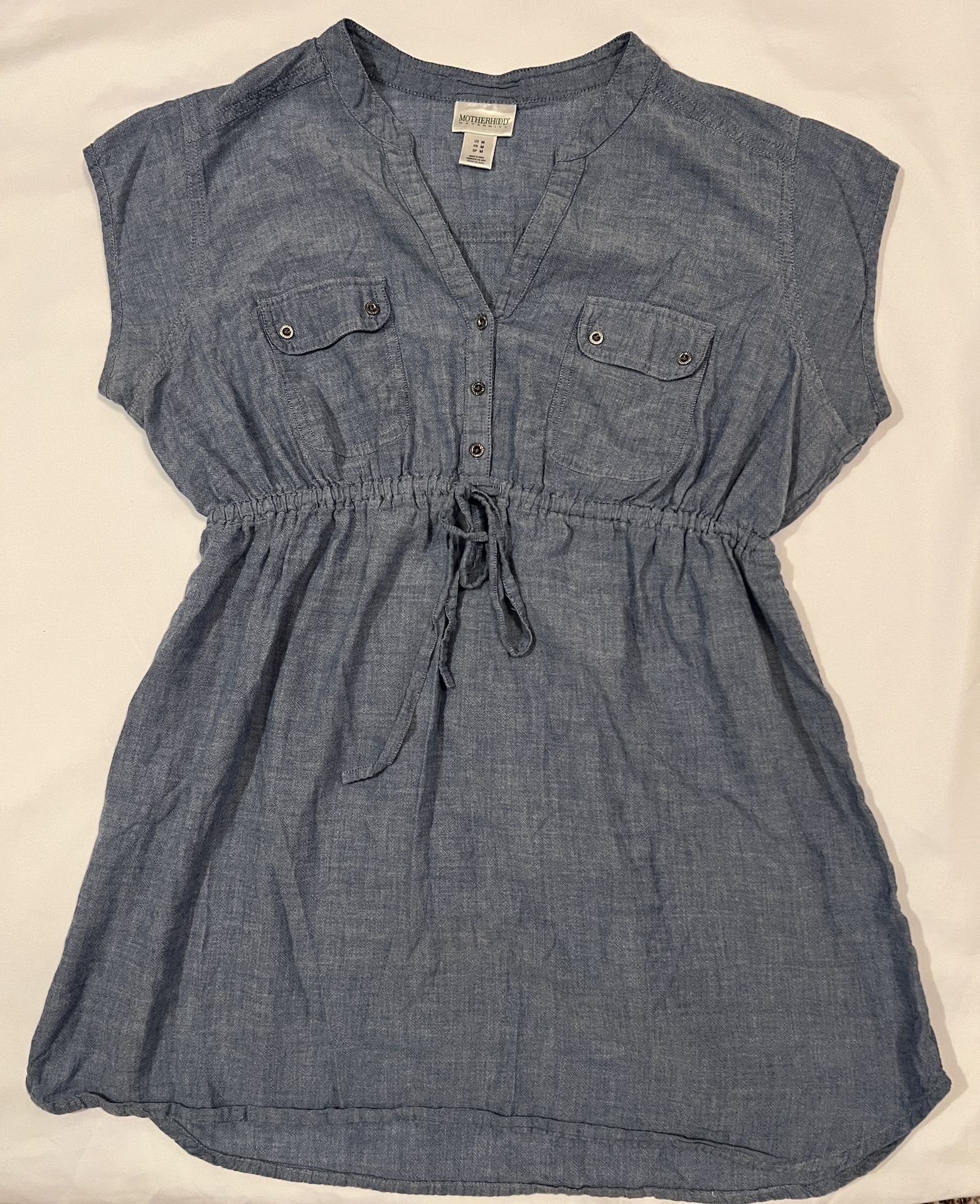 Motherhood Maternity Cap Sleeve Shirt Size Medium