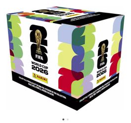 Panini World Cup 2026 box fully sealed