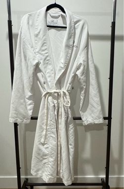White robe from Sheraton hotel