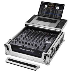Odyssey FZGSDJMV10 ATA Flight Case for Pioneer DJM-V10 with Glide Laptop Platform