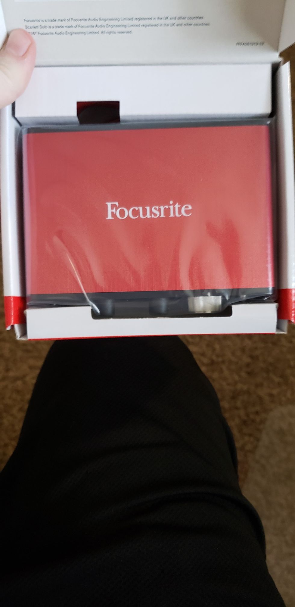 Brand new Scarlet Solo 2i2 Electronics & Media
