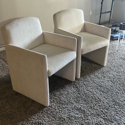 White chairs 