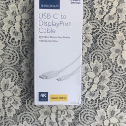 USB C To DisplayPort Cable 