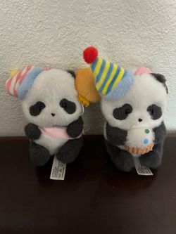 52TOYS Panda Roll Party Series Plush Blind Box Set of 2 - Cupcake & Balloon