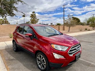 2018 Ford EcoSport SE – Red