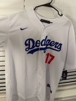 Shohei Ohtani #17 LA Dodgers White Baseball Jersey Men’s M, L,  XL  New