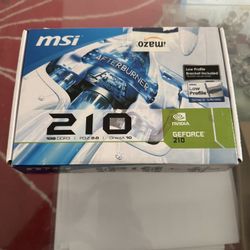 MSI GeForce 210 Graphics Card - 1 GB