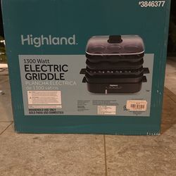 Highland Electric Griddle 