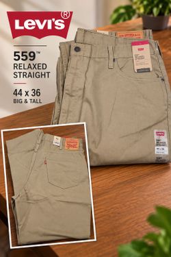 Levi's 559 Relaxed Straight Pants 44x36