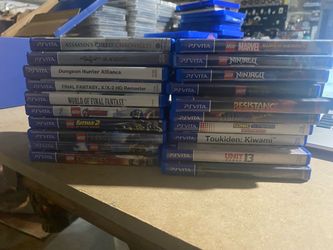 Ps Vita game lot