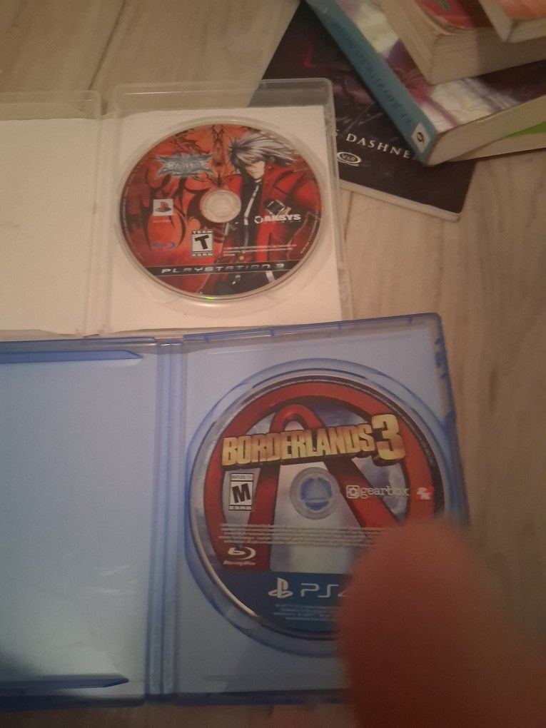 Blazblue Ps3 And Borderlands 3 Ps4.