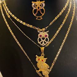 *Cute Owl Pendants