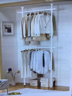 Clothes Hanging Rack installation kit (No tools required)