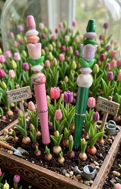 Decorated pens