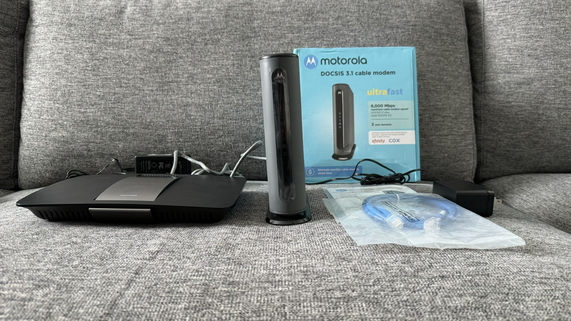 Modem and Router