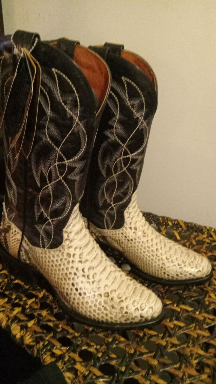  Python Cowboy Boots 