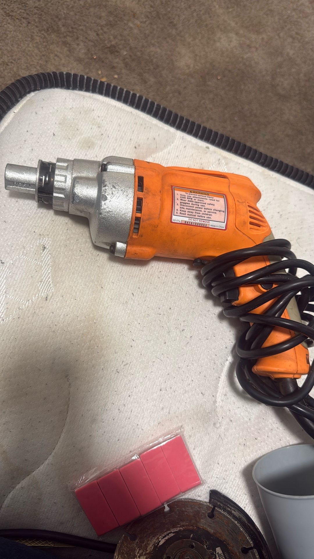 Chicago Electric Drywall Screwdriver – Works Great
