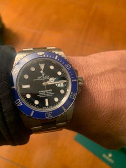 Rolex submariner 18k white gold new$54000