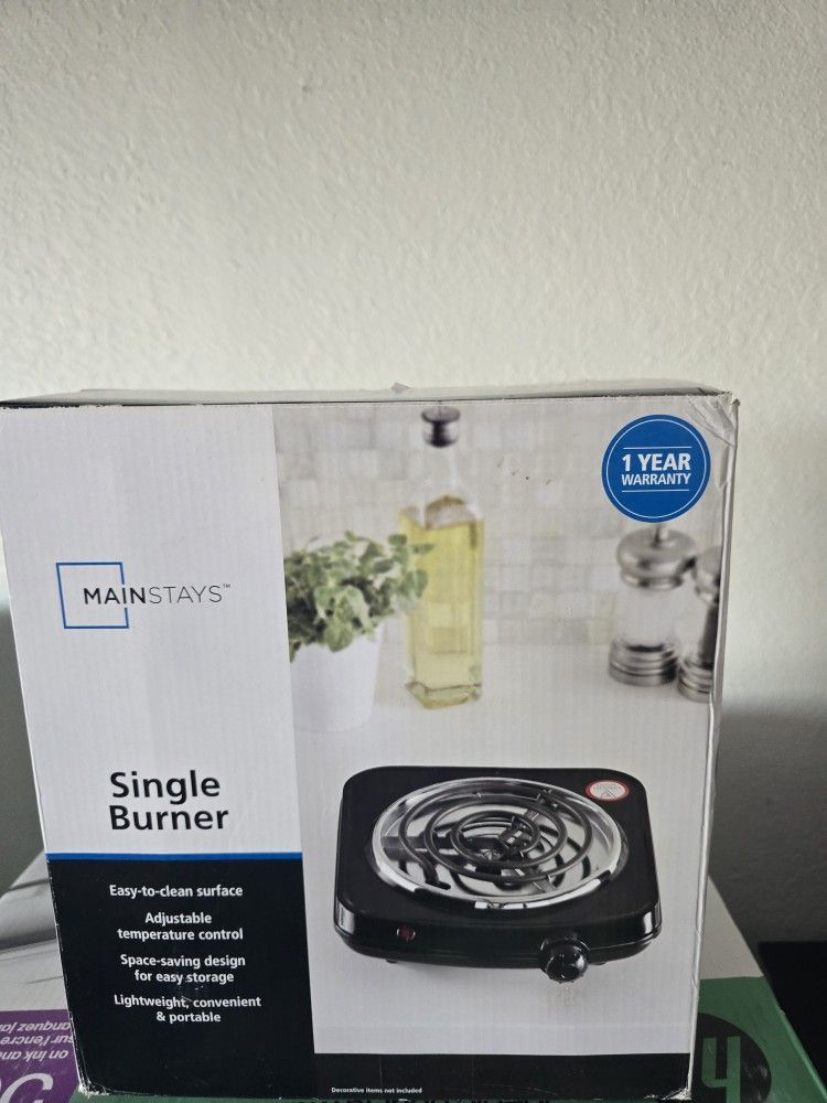 new single electric stove