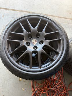 Porsche rims and tires