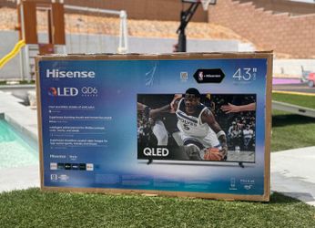 43” Hisense smart 4k Qled tv
