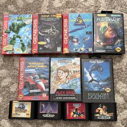 Sega genesis games 30 each