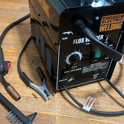 New Flux Wire-feed Welder with new supplies