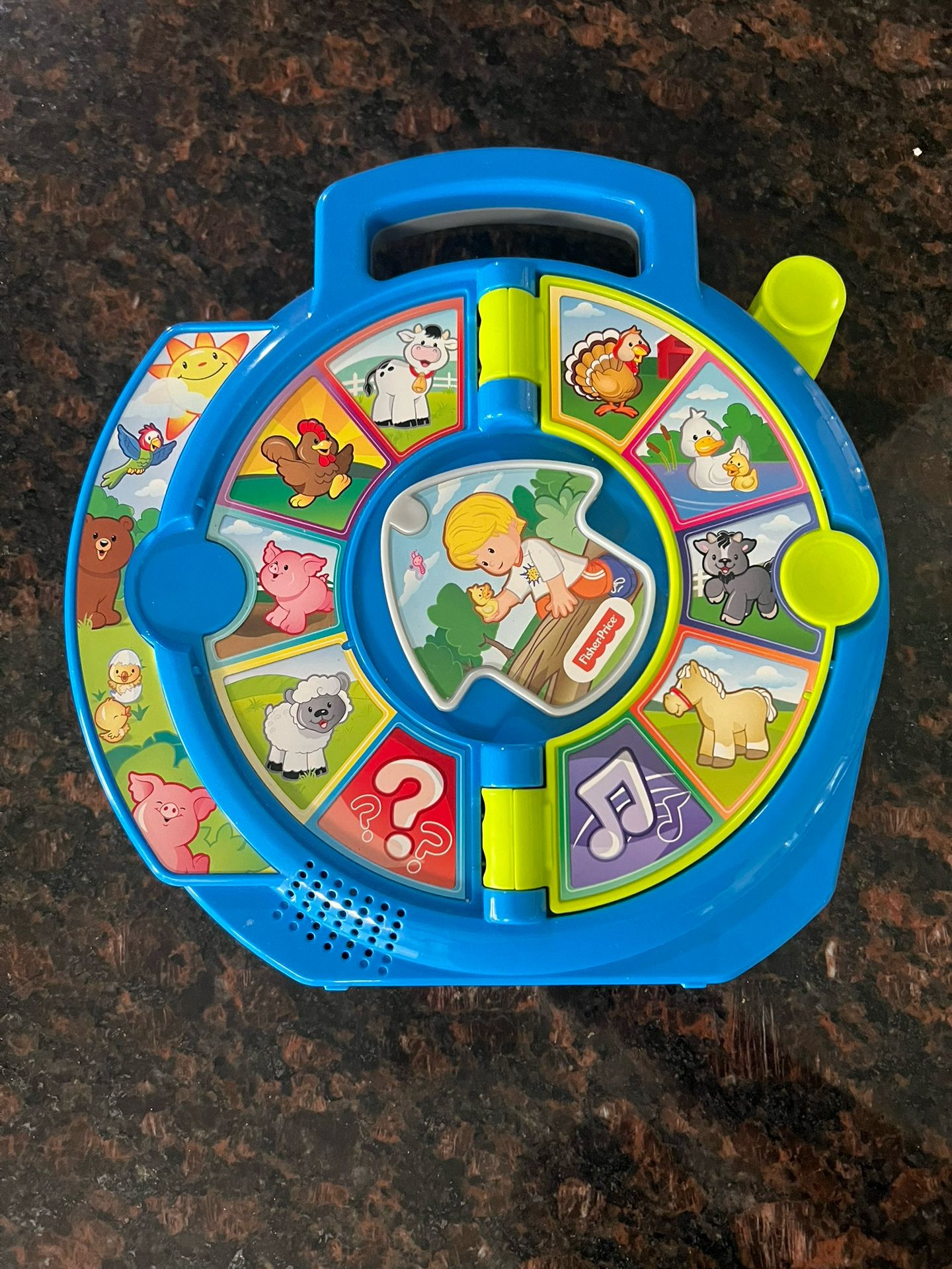 Fisher-Price World of Animals See 'n Say Talking Toy for Toddlers