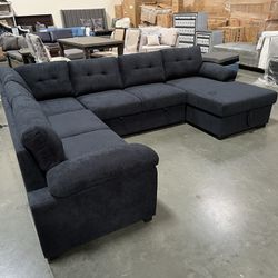 New! Large Comfortable Sectional Sofa, Sectional, Sectionals, Sectional Couch, And, Couch, Sofa Couch, Large Seating Sofa
