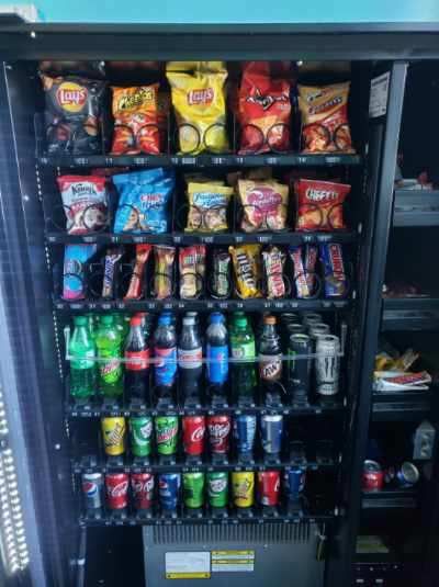Brand new vending machines