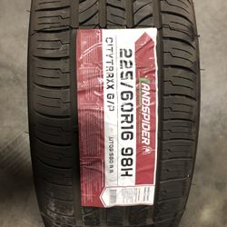 Brand New Tires (1) Landspider Citytraxx (225/60R16) (Single) ($76)