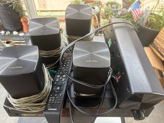 Samsung Surround Sound Speakers&Samsung DVD Player