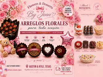 Fresh Flowers & Homemade Desserts