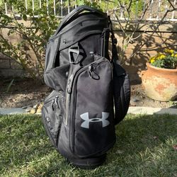 Under Armour Black Golf Cart Bag