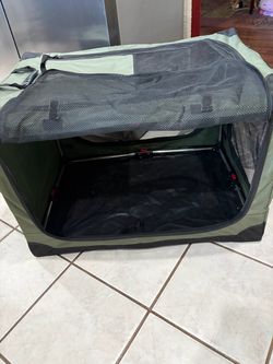 30” portable dog kennel