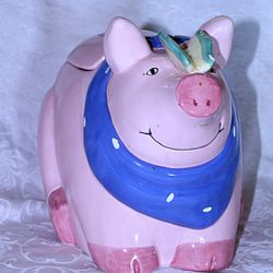 Pig Cookie Jar Coco Dowley