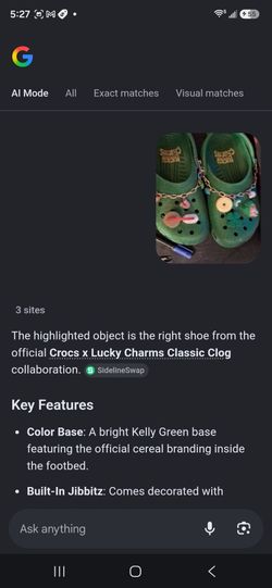 Lucky charms crocs