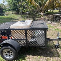 Car Wash Set Up Trailer