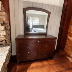 Dresser And Mirror 