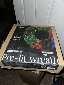 Pre Lit Wreath